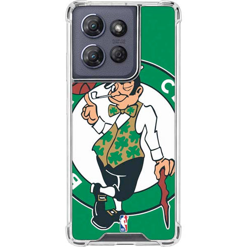 NBA Boston Celtics Large Logo Moto G Stylus 5G (2025) Clear Case