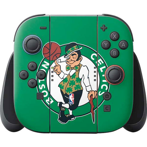 NBA Boston Celtics Large Logo Nintendo Skins