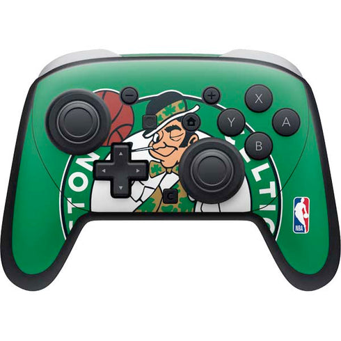 NBA Boston Celtics Large Logo Nintendo Skins