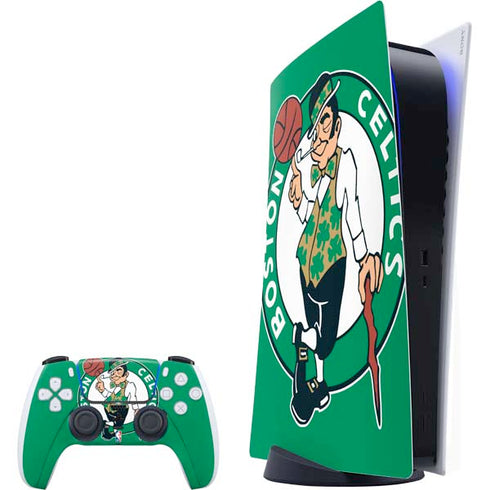NBA Boston Celtics Large Logo PlayStation PS5 Skins