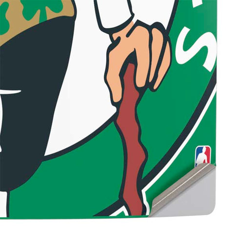 NBA Boston Celtics Large Logo PS5 Pro Console Skin