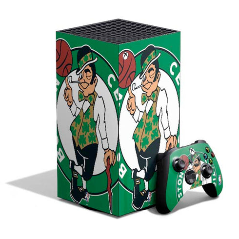 NBA Boston Celtics Large Logo XBox Series X Digital Edition Bundle Skin
