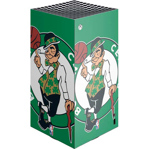 NBA Boston Celtics Large Logo XBox Series X Digital Edition Console Skin