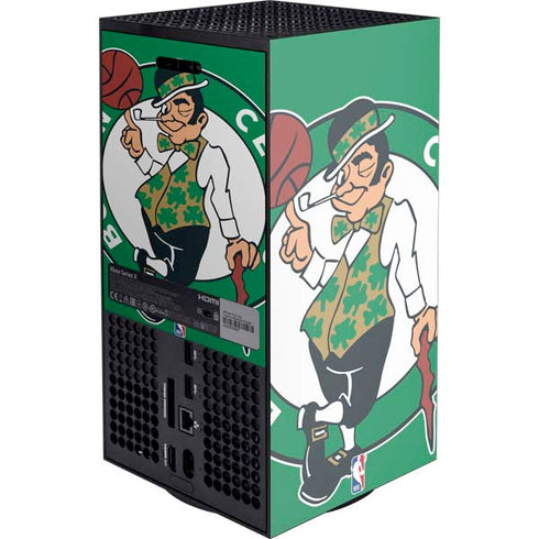 NBA Boston Celtics Large Logo XBox Series X Digital Edition Console Skin