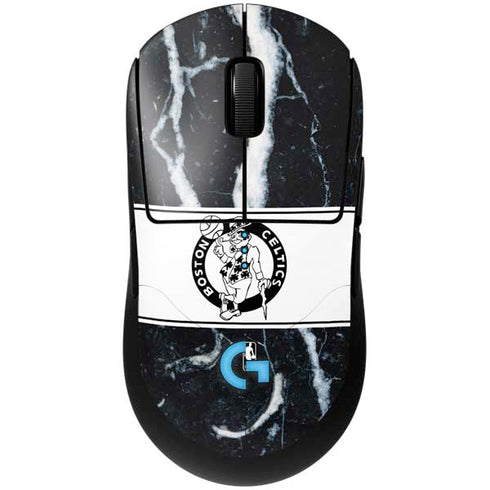 NBA Boston Celtics Marble G Pro Wireless Gaming Mouse Skin