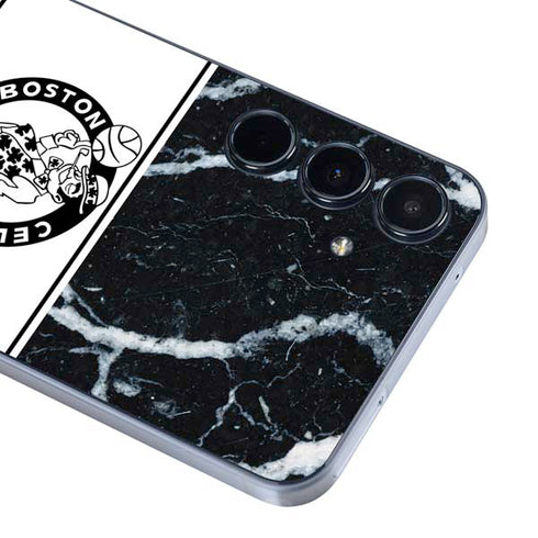 NBA Boston Celtics Marble Galaxy A35 5G Skin