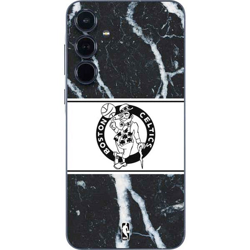 NBA Boston Celtics Marble Galaxy A36 5G Skin
