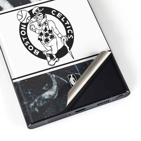 NBA Boston Celtics Marble Galaxy Skins