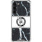 NBA Boston Celtics Marble Galaxy S24 FE Clear Case