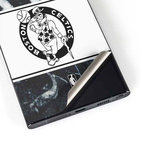 NBA Boston Celtics Marble Galaxy S24 Ultra Skin