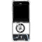 NBA Boston Celtics Marble Galaxy Z Flip6 Clear Case