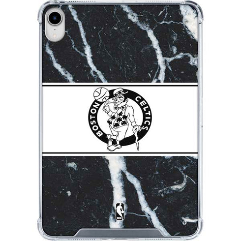 NBA Boston Celtics Marble iPad 11th Gen (2025) Clear Case