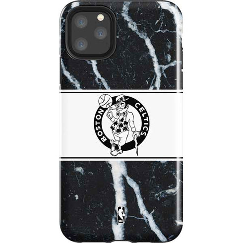 NBA Boston Celtics Marble iPhone Cases
