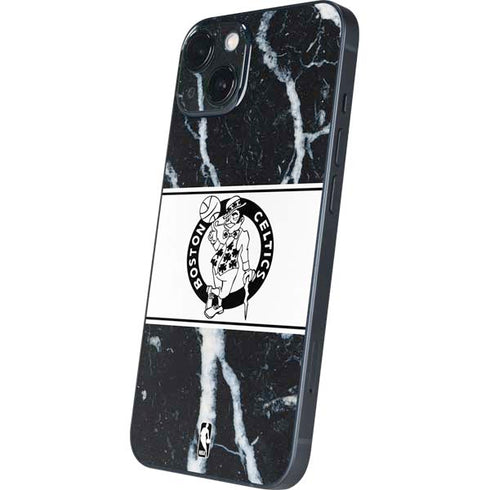 NBA Boston Celtics Marble iPhone 15 Skin