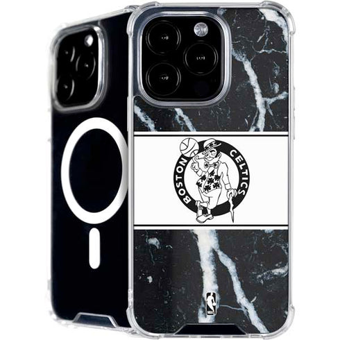NBA Boston Celtics Marble iPhone 16 Pro MagSafe Case