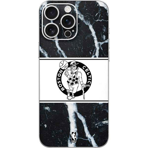 NBA Boston Celtics Marble iPhone 16 Pro Max Skin