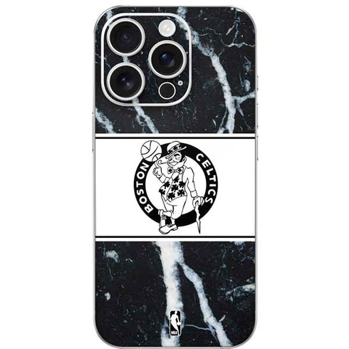 NBA Boston Celtics Marble iPhone 16 Pro Skin