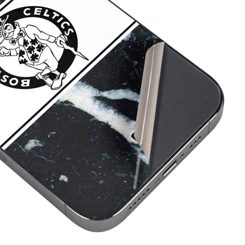 NBA Boston Celtics Marble iPhone 16 Pro Skin