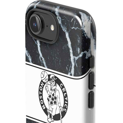 NBA Boston Celtics Marble iPhone 16e Impact Case