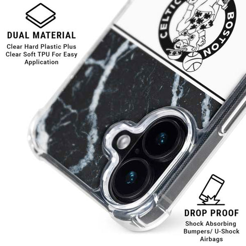 NBA Boston Celtics Marble iPhone 17 MagSafe Case