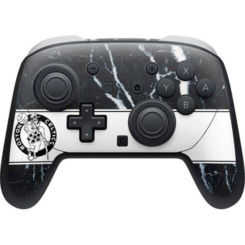NBA Boston Celtics Marble Nintendo Skins