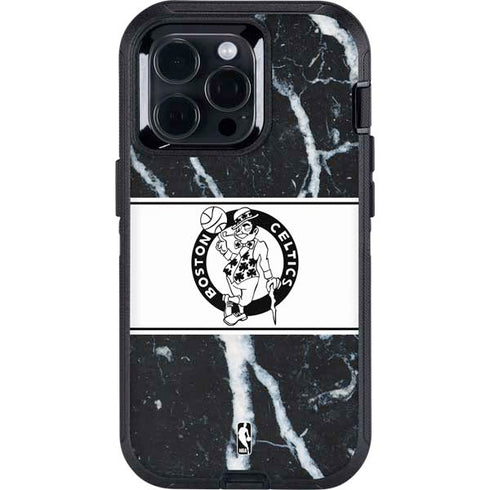 NBA Boston Celtics Marble Otterbox Defender iPhone Skin