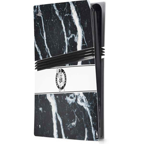 NBA Boston Celtics Marble PS5 Pro Console Skin