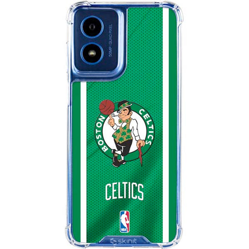 NBA Boston Celtics Moto G 5G (2024) Clear Case