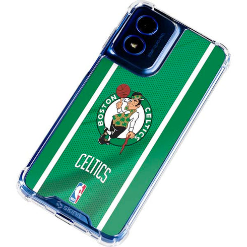 NBA Boston Celtics Moto G 5G (2024) Clear Case