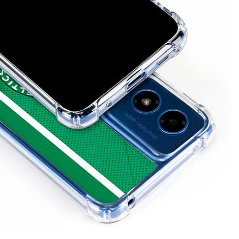NBA Boston Celtics Moto G 5G (2024) Clear Case