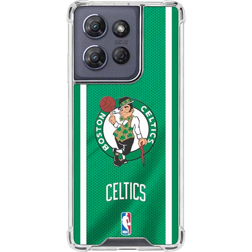 NBA Boston Celtics Moto G Play 5G (2025) Clear Case