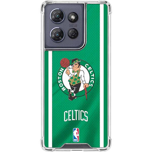 NBA Boston Celtics Moto G Stylus 5G (2025) Clear Case