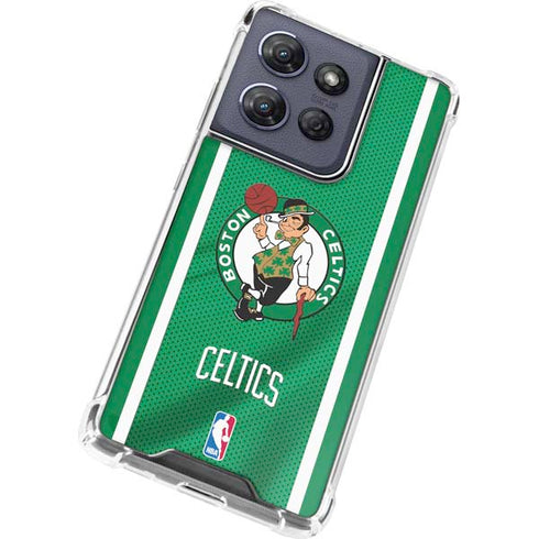 NBA Boston Celtics Moto G Stylus 5G (2025) Clear Case