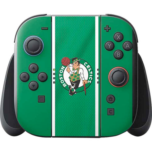 NBA Boston Celtics Nintendo Switch 2 (2025) with Joy-Con Skin