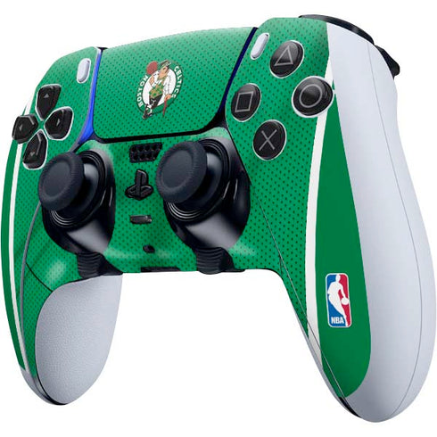 NBA Boston Celtics PS5 DualSense Edge Pro Controller Skin