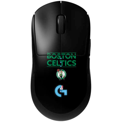 NBA Boston Celtics Standard - Black G Pro Wireless Gaming Mouse Skin