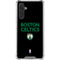 NBA Boston Celtics Standard - Black Galaxy A17 Clear Case