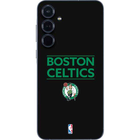 NBA Boston Celtics Standard - Black Galaxy A35 5G Skin