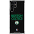 NBA Boston Celtics Standard - Black Galaxy S23 Ultra Clear Case