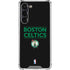 NBA Boston Celtics Standard - Black Galaxy S24 FE Clear Case