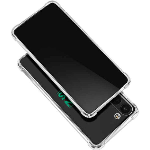 NBA Boston Celtics Standard - Black Galaxy S24 FE Clear Case