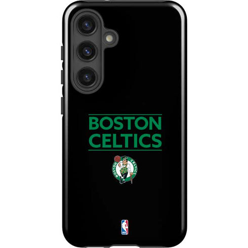 NBA Boston Celtics Standard - Black Galaxy S25 Impact Case