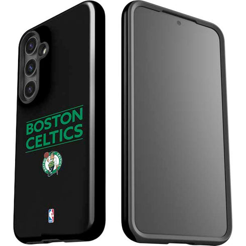 NBA Boston Celtics Standard - Black Galaxy S25 Impact Case