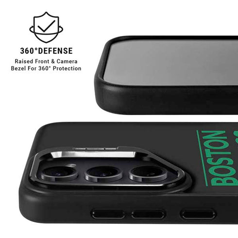 NBA Boston Celtics Standard - Black Galaxy S24 Kickstand Case