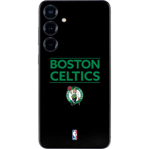 NBA Boston Celtics Standard - Black Galaxy S25 Plus Skin
