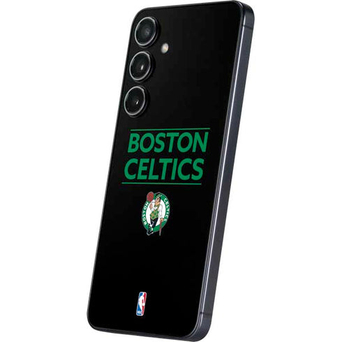 NBA Boston Celtics Standard - Black Galaxy S24 Skin