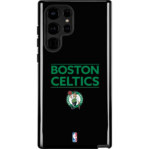 NBA Boston Celtics Standard - Black Galaxy S25 Ultra Impact Case