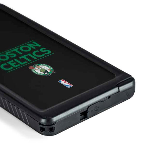 NBA Boston Celtics Standard - Black Galaxy S24 Ultra Waterproof Case