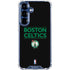 NBA Boston Celtics Standard - Black Galaxy S25 Clear Case