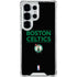 NBA Boston Celtics Standard - Black Galaxy S25 Ultra Clear Case